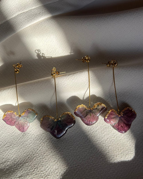 Zozi flower earrings